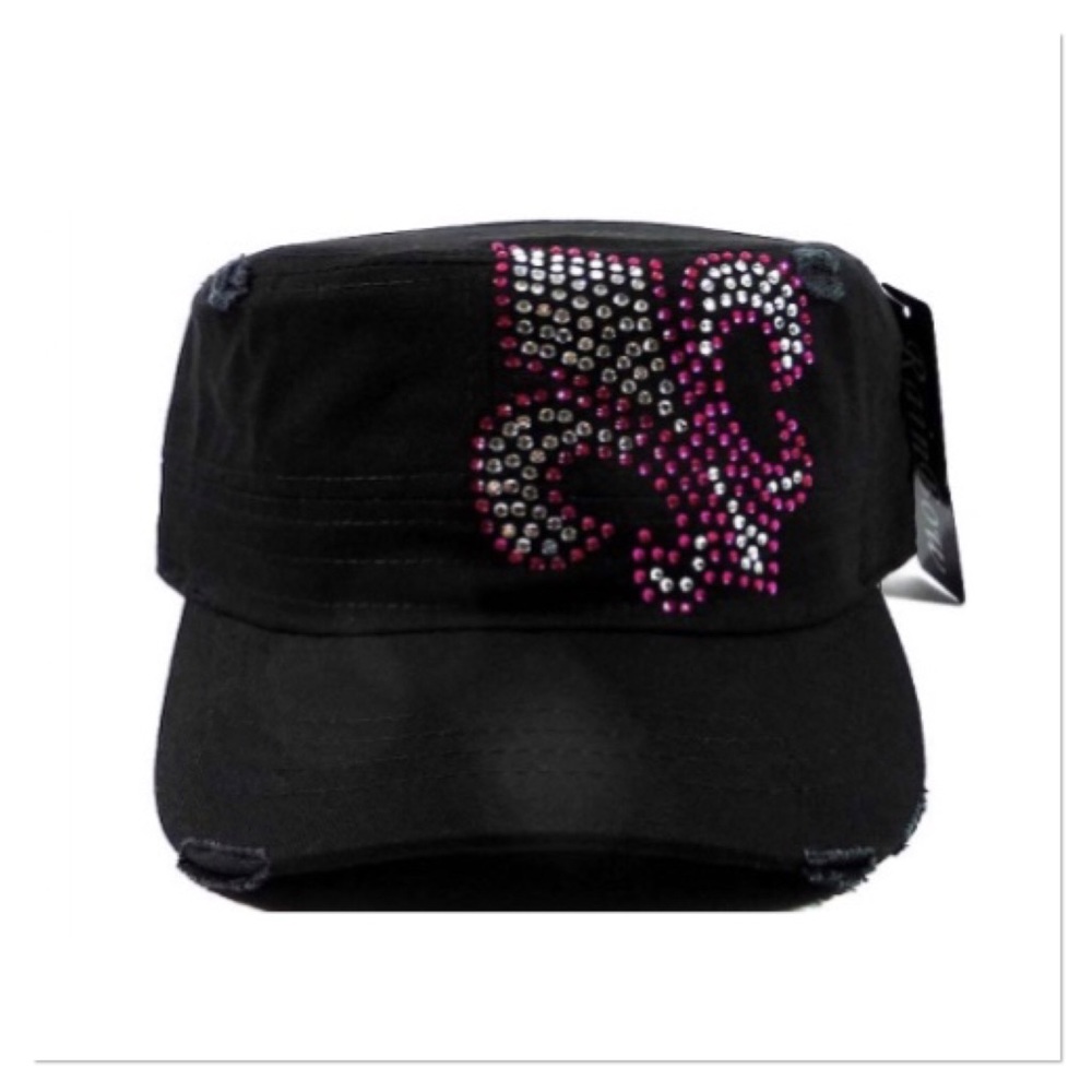 Fleur De Lis Distressed Cadet Hat